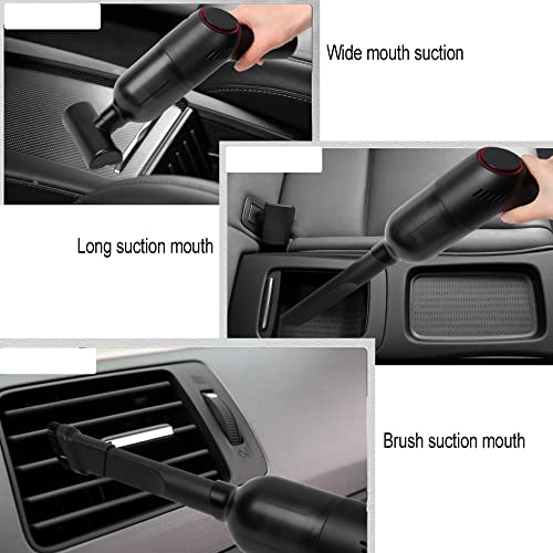 XUBX Handstofzuiger, 8000PA Auto Stofzuiger, 120W Stofzuiger Snoerloos, Autostofzuiger, Handheld Stofzuiger, Krachtige Zuigkracht, USB Oplaadbare, Nat/Droog Stofzuiger voor Thuis, Kantoor, Auto - Image 4