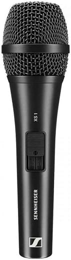 Sennheiser XS1 Dynamic Cardioid Vocal Microphone | Black | On/Off Switch | XLR Output | Includes Mic Clip &amp; Protective Pou...