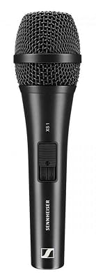 Sennheiser XS1 Dynamic Cardioid Vocal Microphone | Black | On/Off Switch | XLR Output | Includes Mic Clip & Protective P
