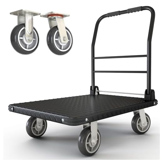 Heavy Duty Foldable Push Cart Dolly