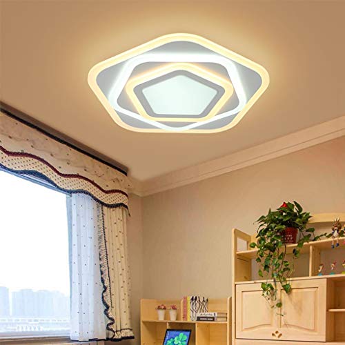 Plafonnier LED extra plat de 60cm pour optimiser l'éclairage de chambre - 4