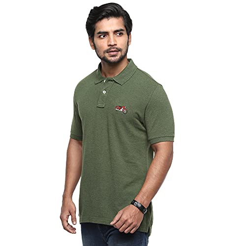 Image of Royal Enfield Colourful Himalayan Crew T-Shirt Blue L
