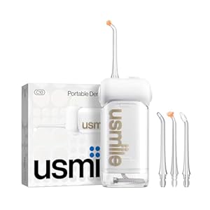 usmile C10 Tragbare Munddusche Blau/Weiß