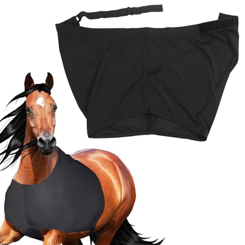 Hombreras para caballo transpirables y chaleco elástico de protección 2