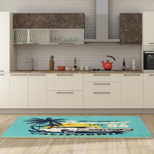 Tapete de cocina antideslizante para evitar resbalones VAPOKF lavable 3