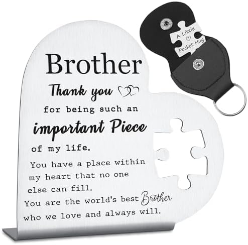 Acrylic Desk Sign For Sister - 4x4 Inch Inspirational Quote Decor, Gift For Sister Birthday, Thanksgiving, Christmas