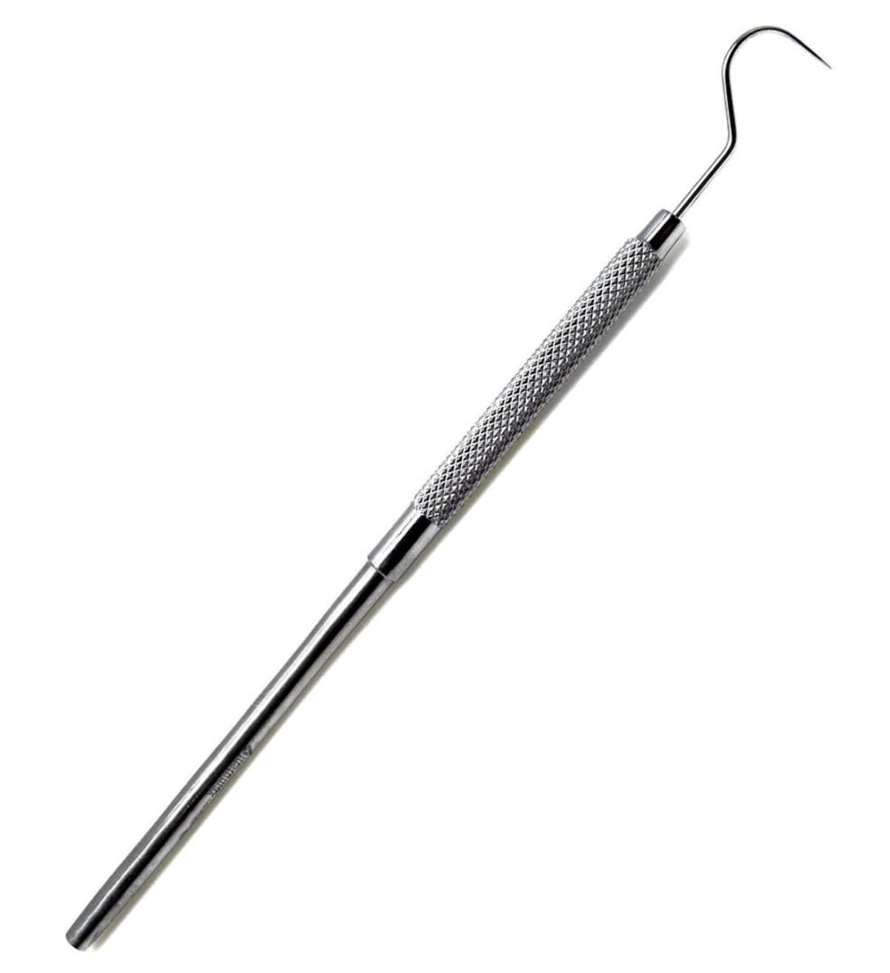 AmeriCan Goods 1/Pcs Dental Explorer #23 Single-Ended Solid Premier Stainless Steel Professional Instrument