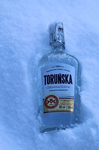 Kartoffel-Wodka aus Polen Toruńska 1884, 0,5 L, 40% Vol. - Image 3