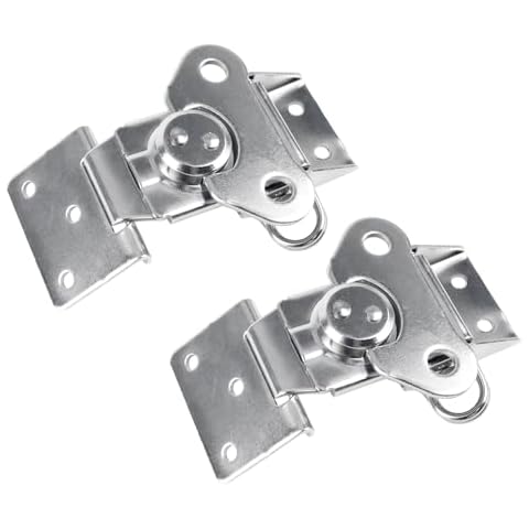 Geesatis Spring Loaded Butterfly Twist Latch Cover
