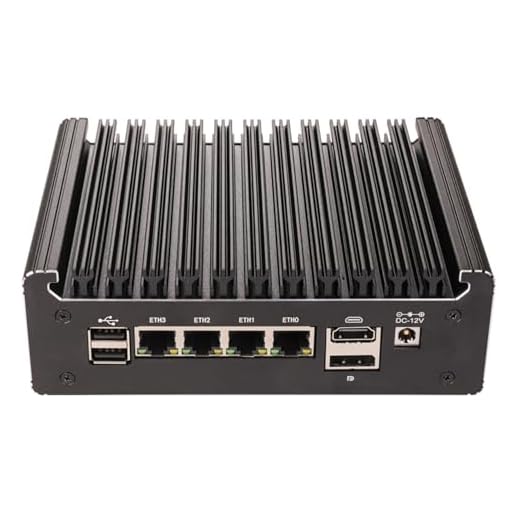 HSIPC N150 Firewall Micro Appliance, Mini PC, Nano Computer, Router Compatiable with Pfsense OPNsense 8G RAM 128G SSD, 4*i226-V RJ45 Console AES-NI
