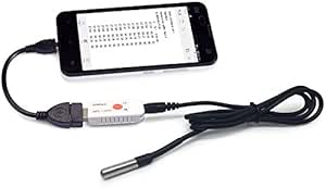 TEMPer2 USB Thermometer Temperature Sensor Data Logger Recorder For PC ...