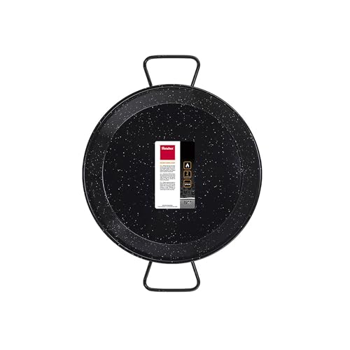 Metaltex - Paellera Acciaio Smaltato 6 Razioni 34 cm