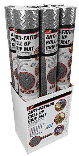 Performance Tool W88981 Anti-Fatigue Grip Mat Roll (Lg) (30 Square Feet) Grey #TOP5