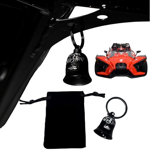 Image of 3-Wheel Roadster Protection Bell - Lucky Gremlin Charm Gift for Polaris Slingshot Enthusiasts/Lover