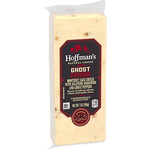 Hoffman's Ghost Pepper Monterey Jack Cheese, 7 oz Wrapper