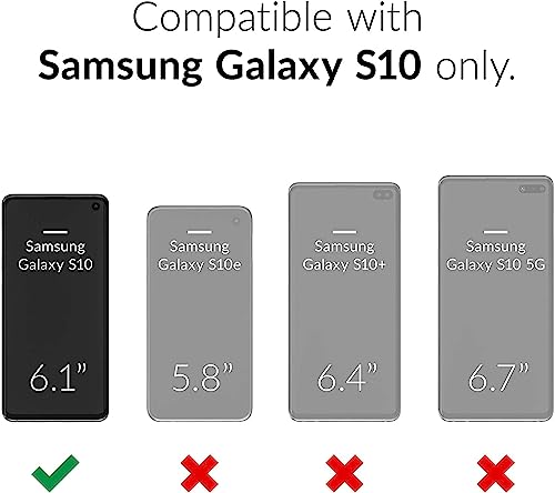 oakxco for Samsung Galaxy S10 Case Liquid Silicone, Cute Thin Slim Soft Rubber TPU Plain Smooth Gel Cover for Women Girl Aesthetic, Matte Solid Protective & Shockproof, Burgundy Plum Wine