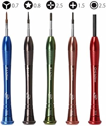 Screwdriver Set 5 Pcs In 1 Repair Tools Kit For Iphone 7 And 6/6s Plus, Se,5s,5c,5,4s,4