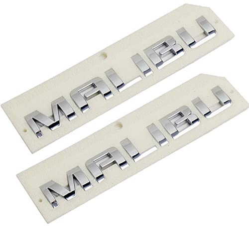 Emblemas de letras Malibu para puerta lateral de repuesto (modelos 08-15) 2