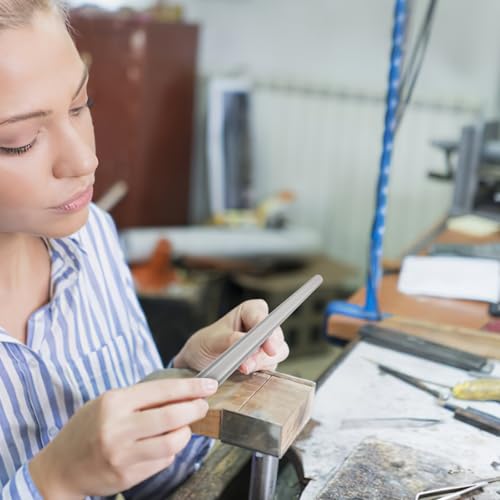Herramienta de joyería de metal para agrandar pulseras y anillos con martillo 6