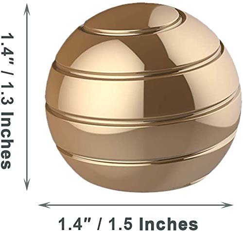 Kinetic Desk Toys, Desktop Motion Toys, Full Body Optical Illusion Fidget Spinner Ball, Gifts for Men,Women, & Kids Pressure Reduction Toys Gifts