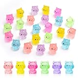 Mini Resin Squirrel: You will get 24pcs luminous tiny squirrel decor, enough quantity for you to decorate your home and garden, and your ideal crafts Size: 0.71*0.95inch. The tiny size makes it easy to place them in any hidden place, allowing family ...