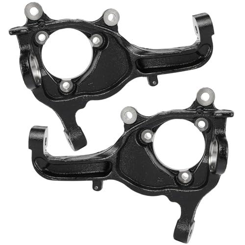 SCITOO Wheel Hub Bearing Steering Knuckle Assembly Front Left Side and Right Side Fit for Jeep Liberty 2002-2007 2pc 52088652AE, 52088653AE