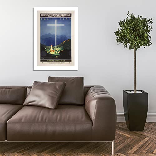 Affiche Germany encadrée format moyen mat pour décoration murale salon - 5