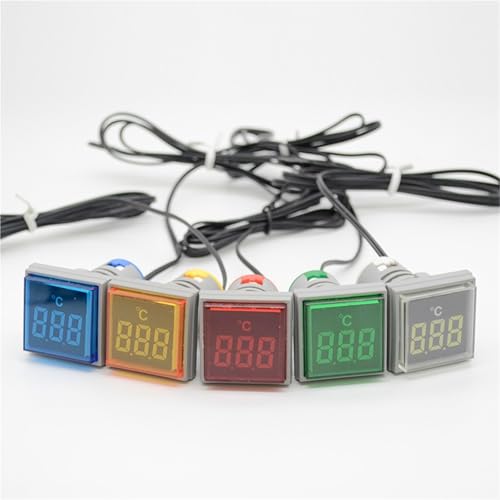 Thermomètre numérique AD16-22TMS avec témoin lumineux LED clair