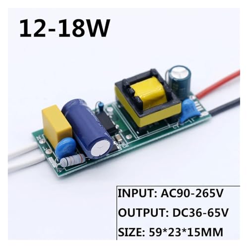 Convertisseur LED 350 mA 12-18W alimentation AC 90-265V stable