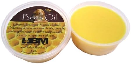 Bee's Oil Salad Bowl & Wood Conditioner - 8 Oz. Tub - Holland Bowl Mill