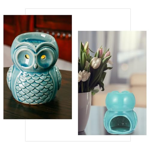 Diffuseur d'arôme hibou bleu pour retrouver la paix intérieure