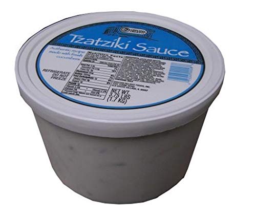 Cucumber Sauce (Gyro Sauce) 3.75 Lb (1.7 Kg) #TOP7
