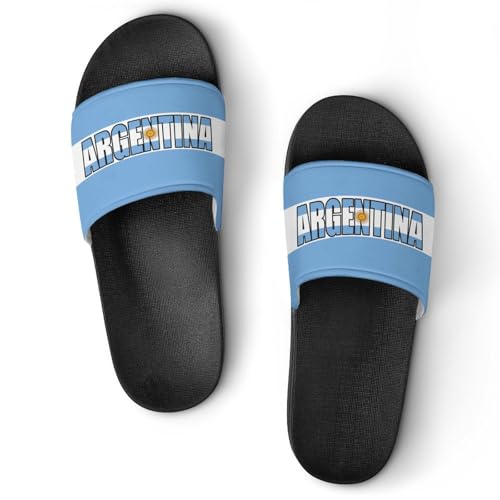 Argentina Flag Argentine Slipper Mans Woman Slide Anti Slip Pool Slides Shower Slippers PVC Sandal