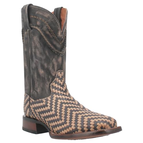 Dan Post Men's Keaton Striped Square Toe Western Boot2