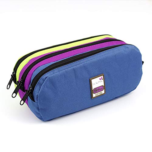 Viquel - Trousse Scolaire 3 Compartiments Grande Capacité TRIZIP