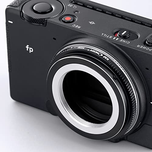 Adaptador de montura para lente K&F Concept M39-L, enfoque manual, compatible con lentes Leica M39 y cámaras con montura L miniatura 6