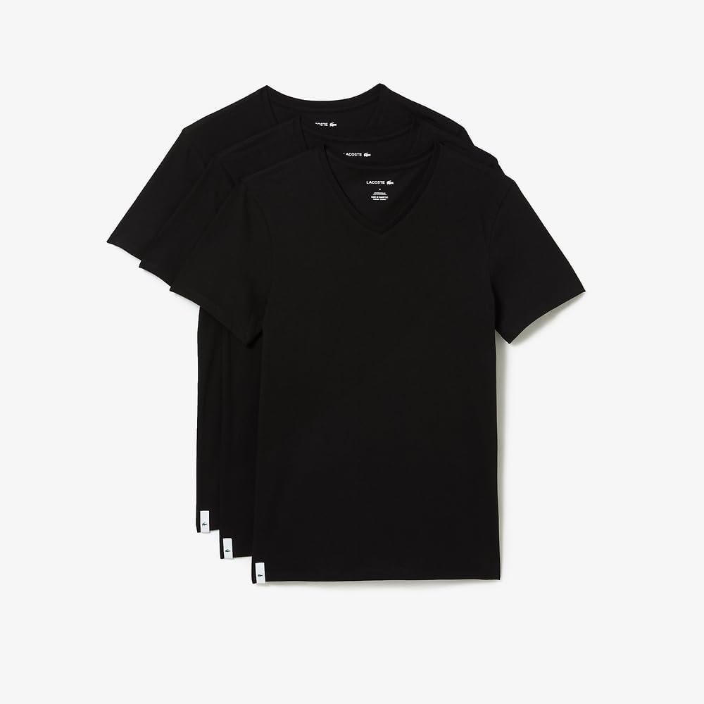 Amazon | [ラコステ] [公式] 【EC only】エッセンシャルTシャツ3P