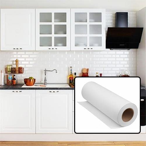 Mat Beyaz Mobilya ve Dolap Kaplama Folyosu 76 CM x 1 METRE
