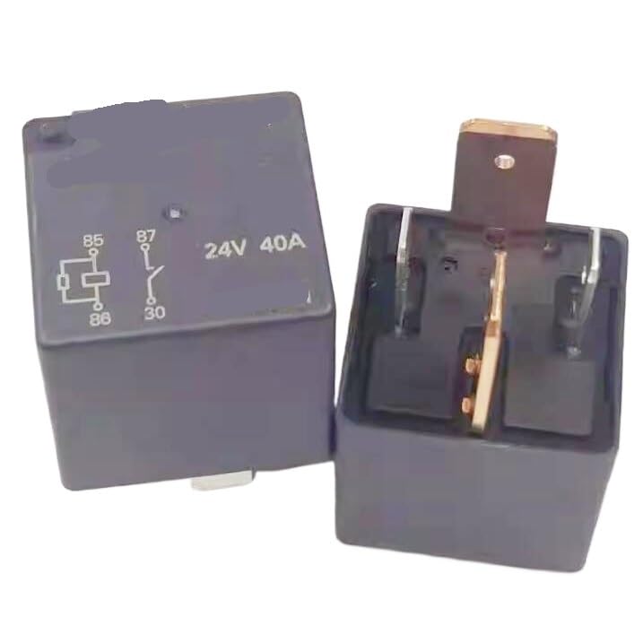 Relais 4 broches DC24V 40A en lot de 2 pour circuit électrique automobile