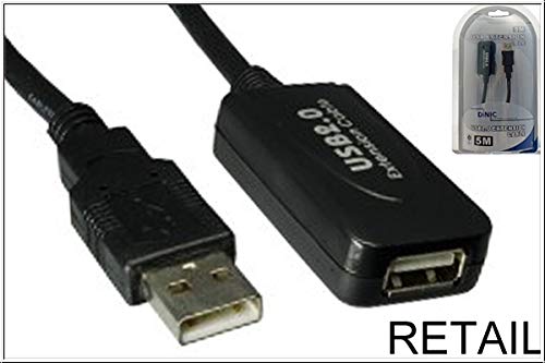 Preisvergleich Produktbild DINIC USB 2.0 Verlängerung AKTIV, A St. / Bu, 5m
