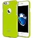 iPhone 7 PLUS Case, [Thin Slim Fit] GOOSPERY Lightweight [Pearl Glitter] Jelly [Shock Absorption] Premium Flexible TPU Bumper Case Cover [Anti-Discoloring] for Apple iPhone 7 PLUS (5.5"), Lime Green