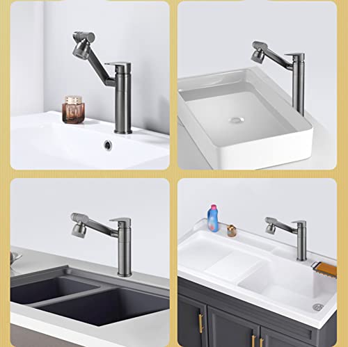 Mitigeurs de lavabo pivotants à 360 pour simplifier la routine beauté