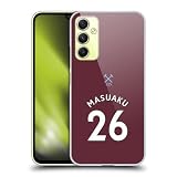 Head Case Designs Officially Licensed West Ham United FC Arthur Masuaku 2020/21 Players Home Kit Hard Back Case Compatible with Samsung Galaxy A34 5G