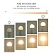 DEWENWILS 4-Pack A19 Dimmable LED Light Bulbs, 2700K Warm Light Bulbs, 800 Super Bright, 10W (60 Watt Equivalent) LED Bulb, E26 Base, UL Listed