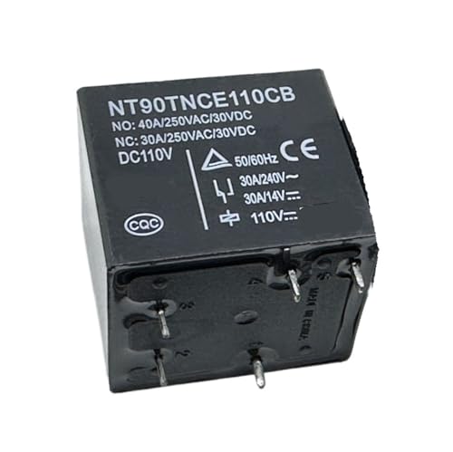 Relais 5 broches NT90TNCE110CB T91LC 110VDC 40A pour circuit imprimé