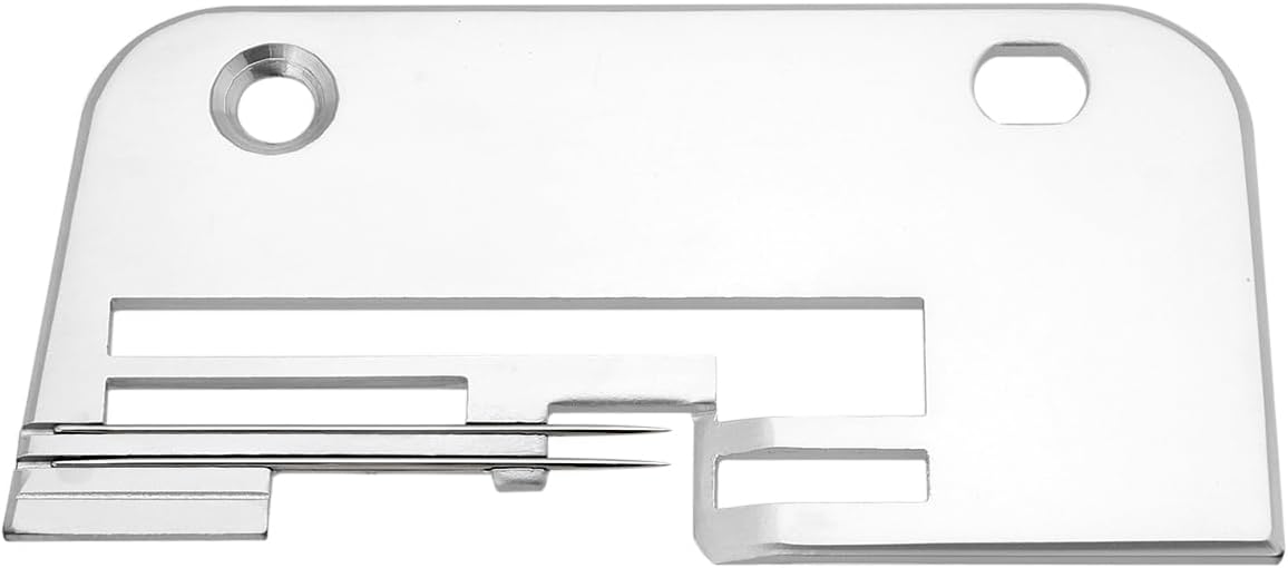SING F LTD Sewing Machine Needle Plate #788601007 Needle Plate Metal Needle Plate Compatible with Janome Serger 1110DX, 434D, 504D, 634D, 788D, 8002D