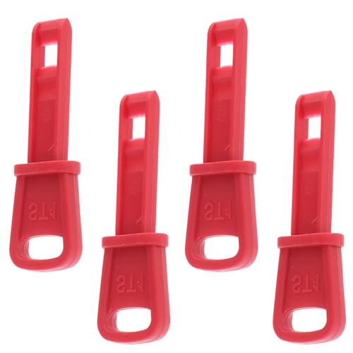 UPKOCH Set 4 Pezzi Chiavi di Accensione per Spazzaneve Compatto Chiavi Sostituibili in PP Leggere per Uso Quotidiano Accessorio Portatile di Ricambio per Spazzaneve Multifunzione