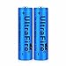Kuyoly Batterie Rechargeable Li-ION Batterie 3. 7v 9800mAh Lithium Batterie Intelligente Batteries Bouton Top Piles Rechargeable Batteries,18x65mm(2 Pcs)