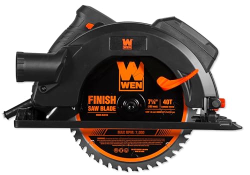 WEN 15-Amp 7.25-Inch Sidewinder Circular Saw with Laser and 2.6-Inch Cutting Depth (CT1525) thumbnail 2