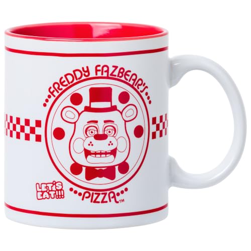Taza de cerámica Five Nights At Freddy's 20oz Silver Buffalo miniatura 1